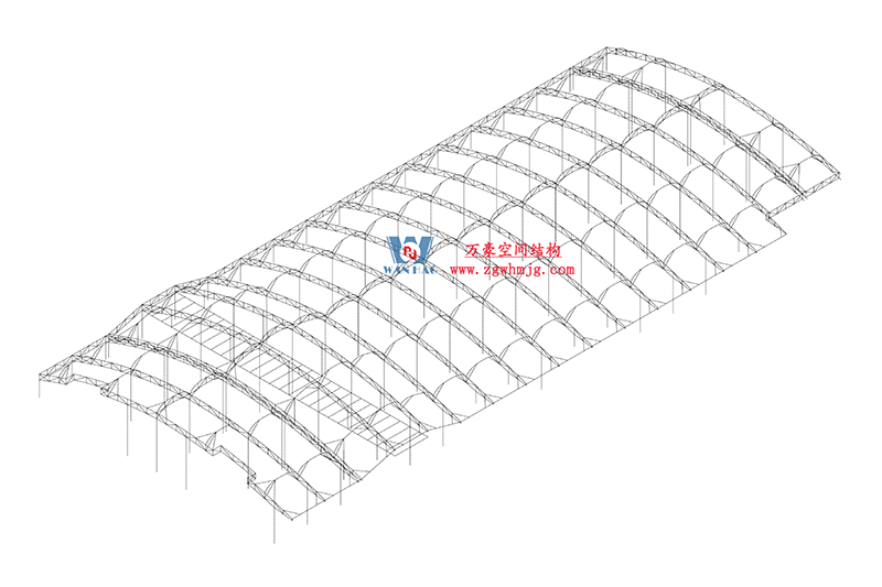 浙江真愛毯業(yè)科技有限公司廠房三屋面膜結(jié)構(gòu)工程完工大吉！