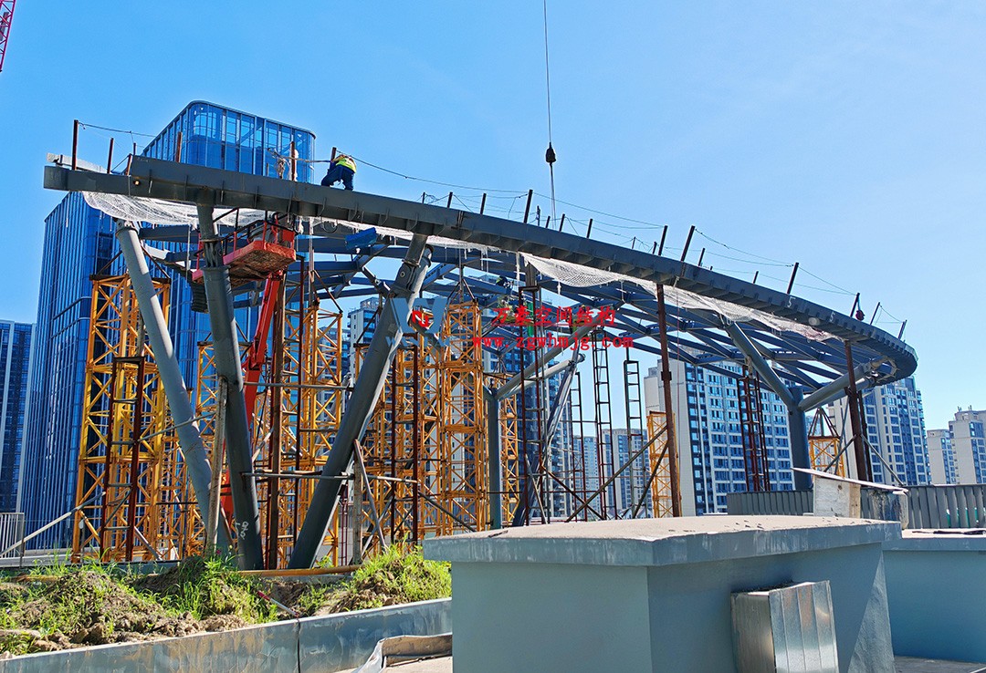 攻堅(jiān)克難，全速推進(jìn)|這個(gè)ETFE商業(yè)天幕迎來(lái)新進(jìn)展