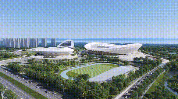 “太湖浮蓮”！萬豪空間結(jié)構(gòu)助力無錫奧林匹克體育產(chǎn)業(yè)中心項目