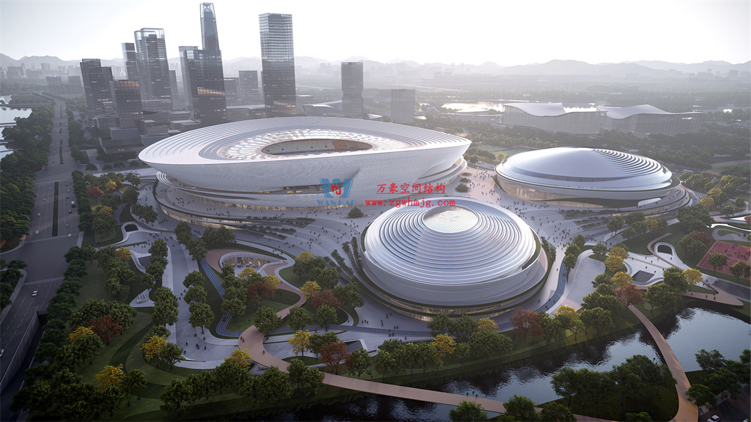 科技賦能品質(zhì)工程 | 萬(wàn)豪集團(tuán)攜手浙大團(tuán)隊(duì)圓滿完成無(wú)錫奧體中心膜結(jié)構(gòu)排水試驗(yàn)驗(yàn)收