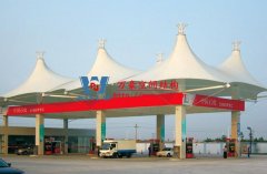 膜結(jié)構(gòu)加油站有什么優(yōu)點(diǎn)？為什么加油站頂棚優(yōu)先選擇膜結(jié)構(gòu)？