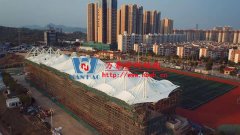 張拉膜結構看臺的膜材如何選擇？張拉膜結構看臺怎么維護保養(yǎng)？